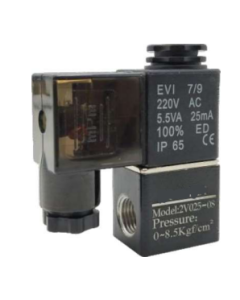 1/4" 2/2 Way Direct Acting Solenoid Valve 2V-025-08