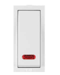20A 2 Way Switch ROMA Classic White 21077
