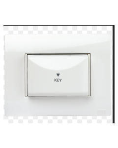 20A Keycard Unit with 30Seconds Delay ROMA Classic White 20482