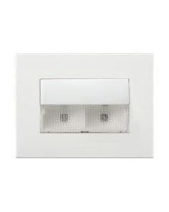 Emergency LED Light 3 Module 240V ROMA Classic White 22616