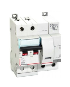 DX3 AC  RCBO 2 pole 240 V AC Type  300mA 63 A - Legrand - 411340