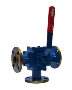 3 Way WCB Ball Valve L Port Flanged Ends 150# Working Parts 25mm To 100mm Prime