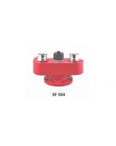 3 Way SS Dry Riser Inlet Valve (SF 504) - Swati 