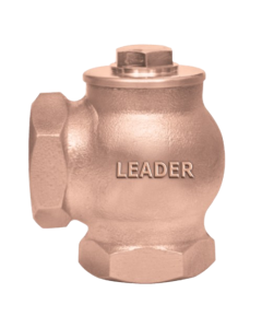 50mm Leader GM Angle Check Valve Screwed End