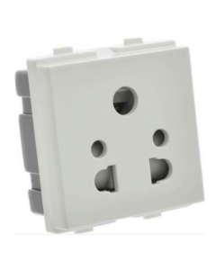 3 pin Socket - 6A - ISI -2 module - Arteor Legrand