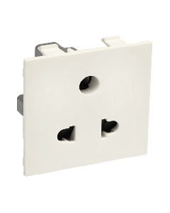 6/16 A socket 3 Pin ISI 2 modules - Britzy