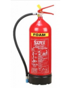 9Kg Foam Wall Mounted Fire Extinguisher Safex 