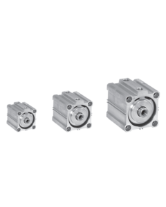 40mm, stroke 50mm compact cylinder basic with male thread A02040050O-M - Janatics