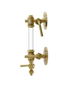 20mm Bronze Gland Packed Water Level Gauge Glass Screwed Ends AV-16A ATAM