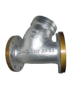 80mm Cast Carbon Steel 'Y' Type Strainer Flanged Ends ND-40# Prime