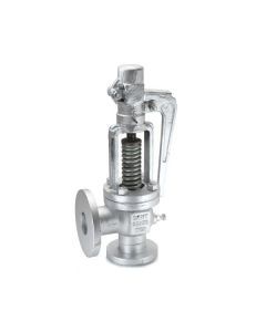Cast Steel Single Post Full Lift Safety Valve, Flanged, CS-12 - SANT Valves