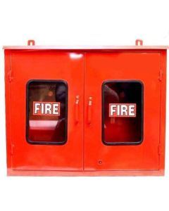 600 X 600 X 250mm MS Double Door Hose Box 19 Gauge NS