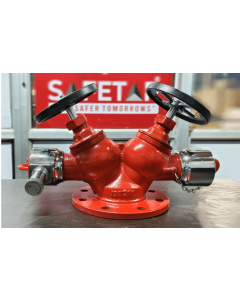 Double Outlet Hydrant Valve CI + SS 202 Safetap 