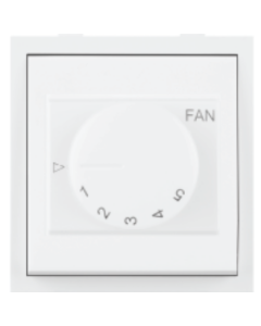 Fan Step Regulator Dura  EME 100W  ROMA Classic White 21496