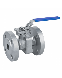 Flanged End Single Piece Ball Valve