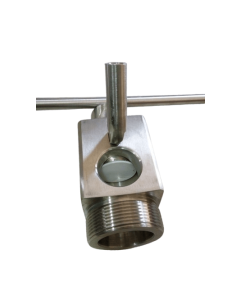 2" SS 304 Float Valve Screwed BSP Male End Square Body Teflon Seated
