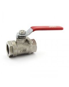 32mm Investment Casting (CF-8) Stainless Steel Ball Valve Screwed Ends with S.S. Ball & Stem (AISI 304), Full Bore, Two Piece Design FV-507 ATAM