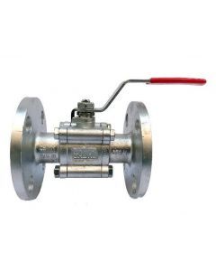 I.C. 3PC Ball Valve Flange End ASA# - MESCO-SS 202-100MM