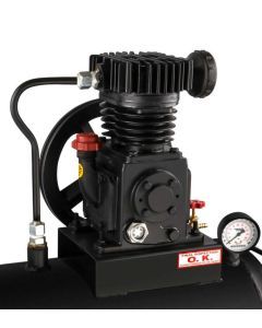 Speedwel 1 HP 132ltr Reciprocating Air Compressor (Bare Compressor) Single Stage Double Cylinder Inline SWI121 
