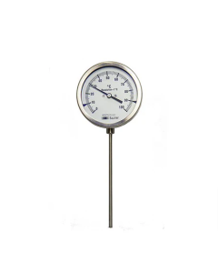 100mm Baumer Bi-Metal Temperature Gauge CB-F-2-4BM-ZI-1U-125MM-0/100 Deg. C