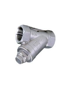 I.C. Y Type Strainer Valve 150# Screwed End | PN 10 | CF8/CF8M - Prime