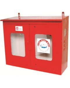 M.S Fire hose Box Double 750 x 600 x 250 mm - AAAG