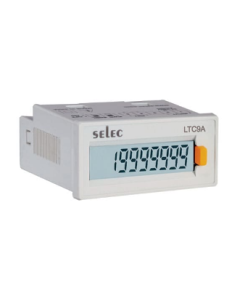 Selec LT945A-V-CE Hour meter with voltage input, battery powered 