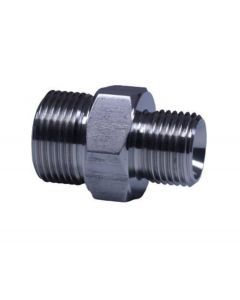 M.S Hex Hydraulic Nipple-Medium