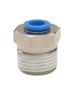Male Connector - 4 OD - Threaded Connection R1/8