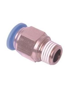 Mercury 1/8" X 04 MM OD Push Type Male Connector MPC 04 - 01 (Pack of 10)
