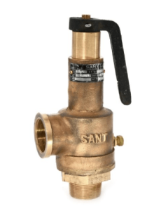 Bronze Safety Valve IBR, Enclosed Discharge, IBR-24 - SANT Valves
