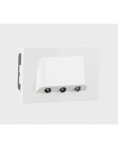 Skirting light with LED - 230 V - 3 module - Arteor Legrand