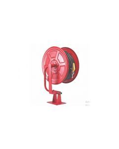 MS HEAVY Swining Hose Reel Drum With 30 MTR Thermoplast Hose Pipe Type II ISI With SS Shut Off Nozzle (SF 801) - Swati