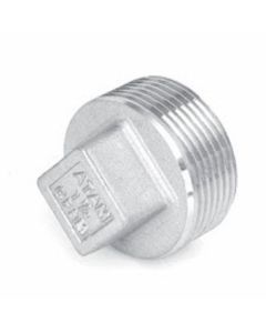 4" Stainless Steel Square Plug/ Dummy AV-544 ATAM