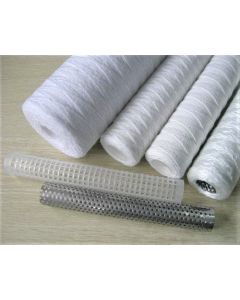 Poly Propylene String Wound Filter Cartridge With Core-20-50-2.5"-Poly Propylene