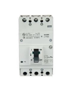 LK L&T DU100D (63-80A) / (80-100A) 3-Pole / 18KA MCCB with Thermal Magnetic Release