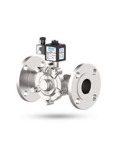 3 PIECE DESIGN FLANGED  END  BALL VALVE (ISO PAD)  - UFLOW-CF8M-40mm