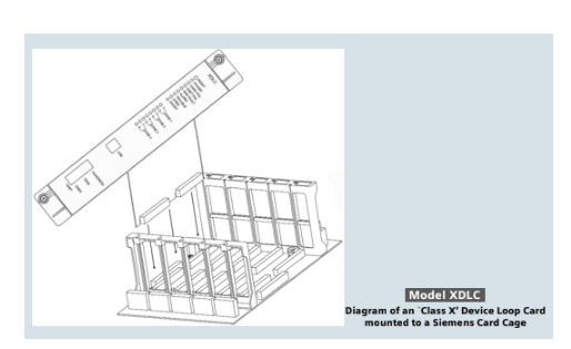 Device Loop card XDLC | Fire Alarm Control Panel | Siemens